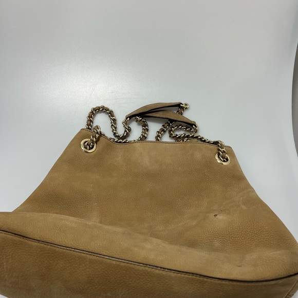 Gucci Soho Chain Logo Tote Bag Brown - Picture 4 of 10